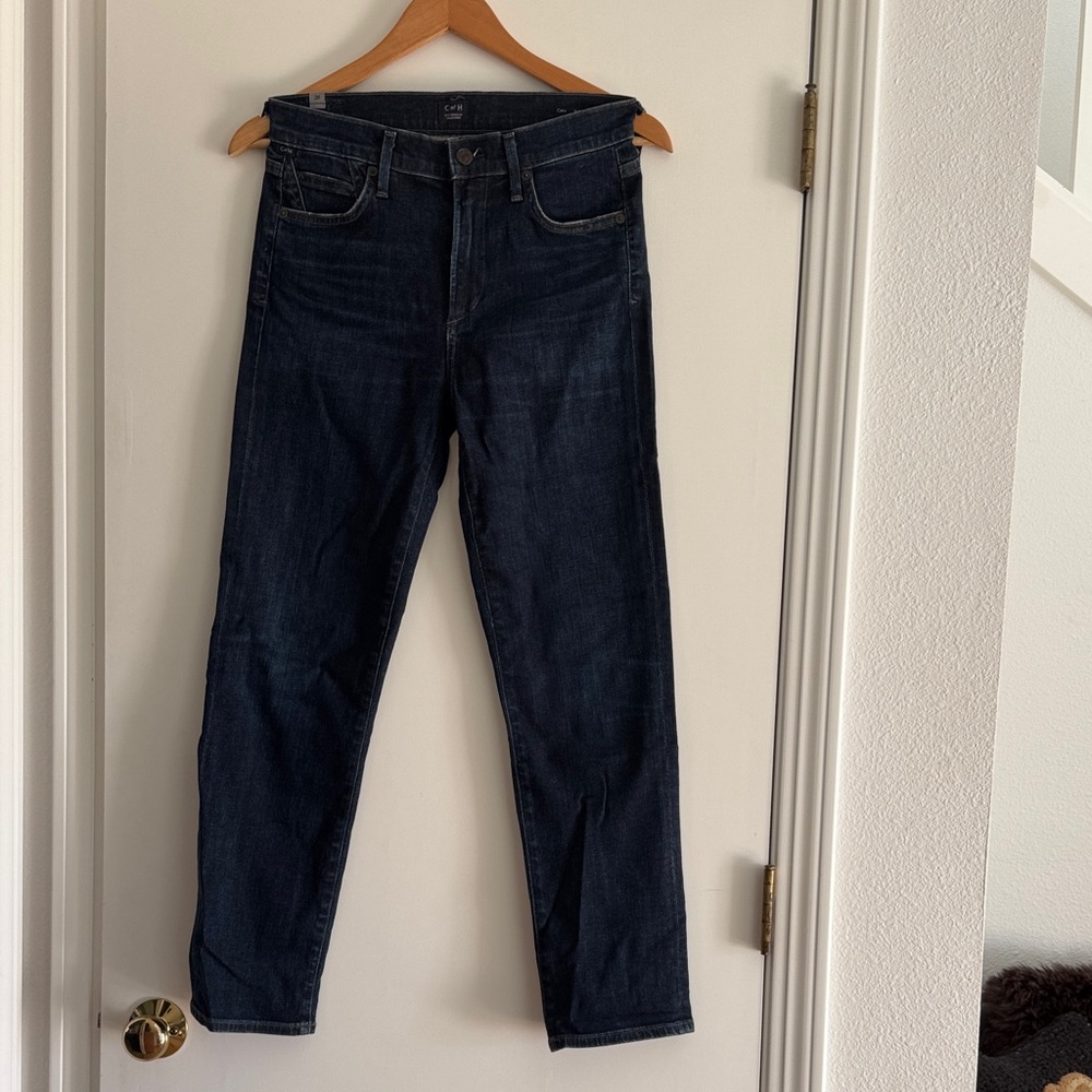 Citizens Of Humanity Women's High Rise Dark Blue Jeans